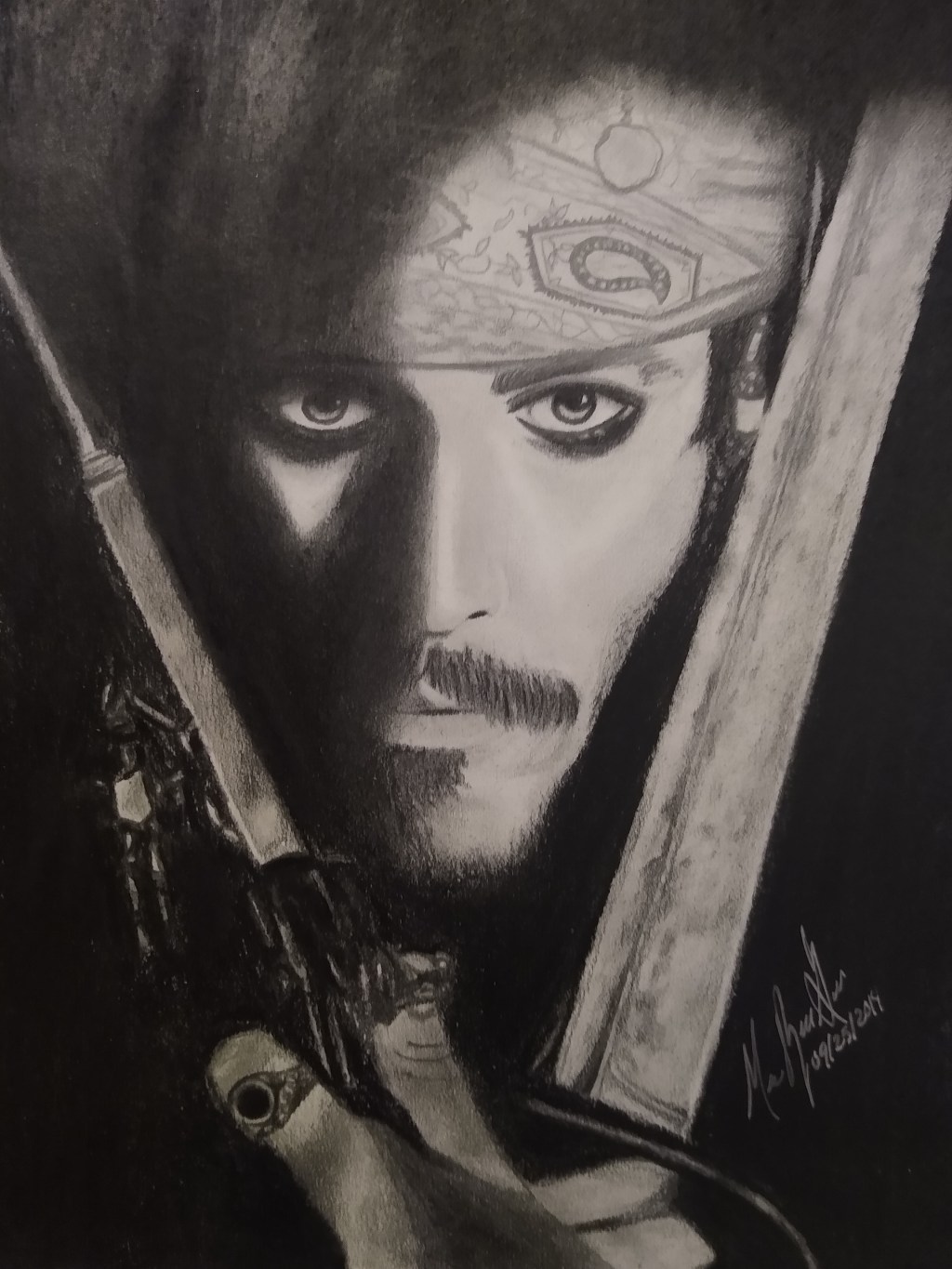 Jack Sparrow by Melanie Ramos